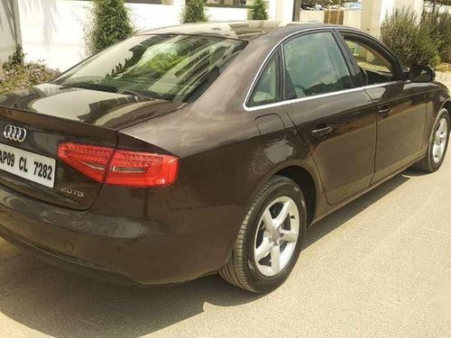 Used Audi A4 2.0 TDI Multitronic, 2012, AT for sale in Hyderabad 