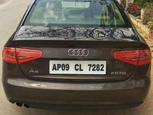 Used Audi A4 2.0 TDI Multitronic, 2012, AT for sale in Hyderabad 