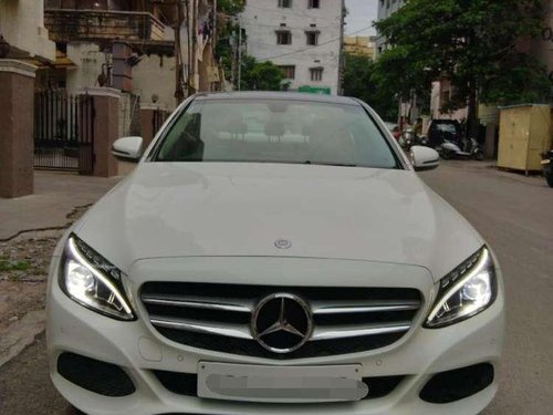 Used Mercedes-Benz C-Class 2016 AT for sale in Hyderabad 