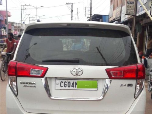 Used Toyota Innova Crysta 2019 AT for sale in Raipur 