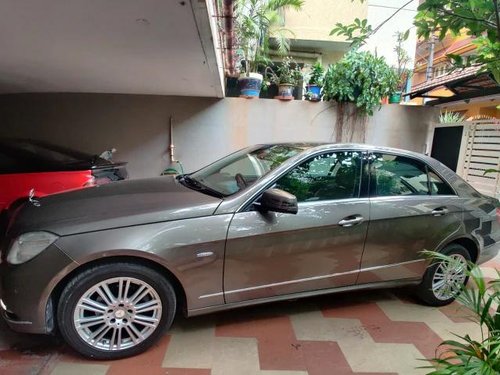 Used 2012 Mercedes Benz E Class MT for sale in Bangalore