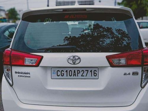 Used Toyota Innova Crysta 2018 AT for sale in Raipur 