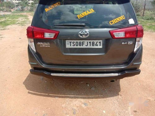 Used Toyota INNOVA CRYSTA 2017 AT for sale in Hyderabad 