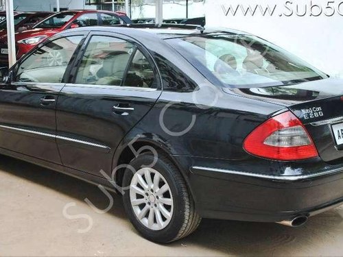 Used Mercedes Benz E Class 2008 MT for sale in Hyderabad