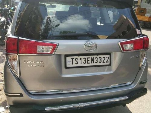 Used 2018 Toyota Innova Crysta MT for sale in Hyderabad