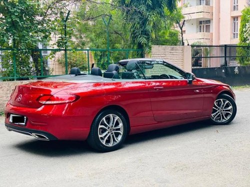 Used Mercedes Benz C-Class C300 Cabriolet 2018 AT for sale in New Delhi 