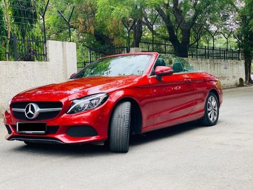 Used Mercedes Benz C-Class C300 Cabriolet 2018 AT for sale in New Delhi 