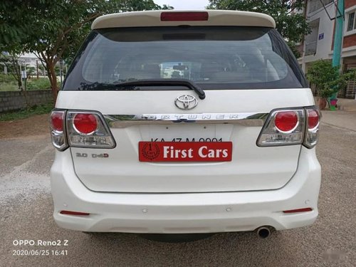 Used 2014 Toyota Fortuner MT for sale in Bangalore