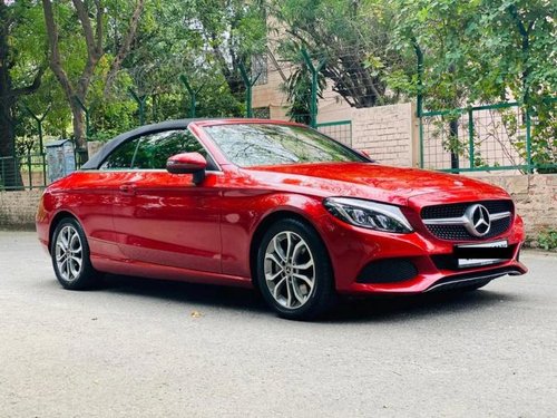 Used Mercedes Benz C-Class C300 Cabriolet 2018 AT for sale in New Delhi 