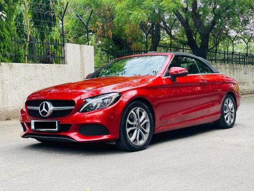 Used Mercedes Benz C-Class C300 Cabriolet 2018 AT for sale in New Delhi 