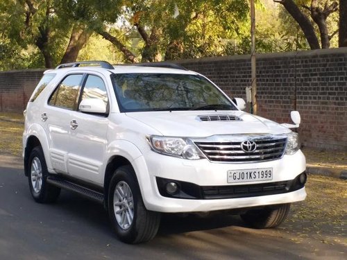 Used Toyota Fortuner 2012 AT for sale in Ahmedabad 