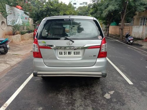 Used Toyota Innova 2.5 VX 7 STR 2014 MT for sale in Bangalore