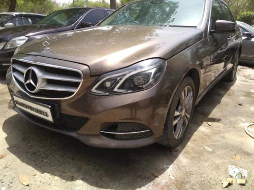 Used Mercedes Benz E Class 2014 AT for sale in New Delhi