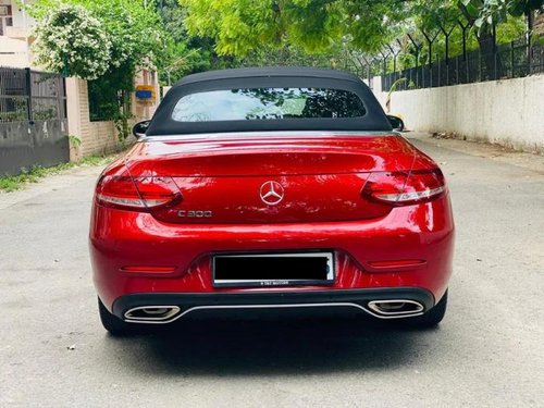 Used Mercedes Benz C-Class C300 Cabriolet 2018 AT for sale in New Delhi 