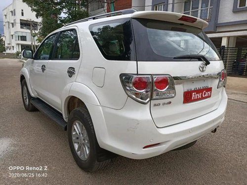 Used 2014 Toyota Fortuner MT for sale in Bangalore