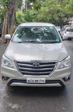 Used Toyota Innova 2.5 VX 7 STR BSIV 2015 MT for sale in Bangalore