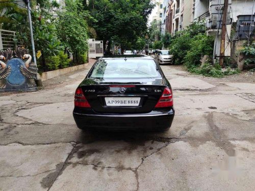 Used 2006 Mercedes Benz E Class AT for sale in Hyderabad