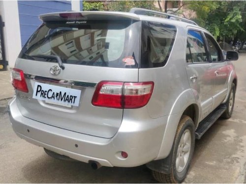 Used 2009 Toyota Fortuner 3.0 Diesel MT for sale in Bangalore