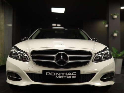 Used 2015 Mercedes Benz E Class AT for sale in Karunagappally 