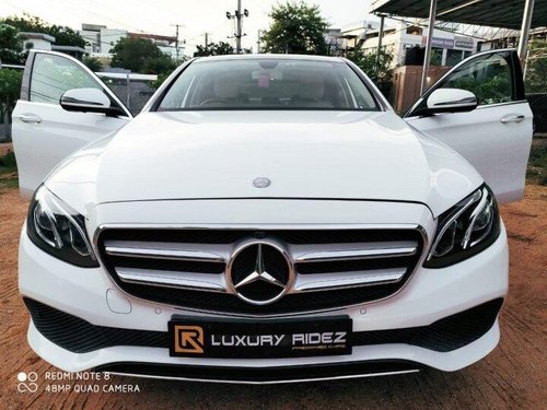 Used 2017 Mercedes Benz E Class AT for sale in Hyderabad