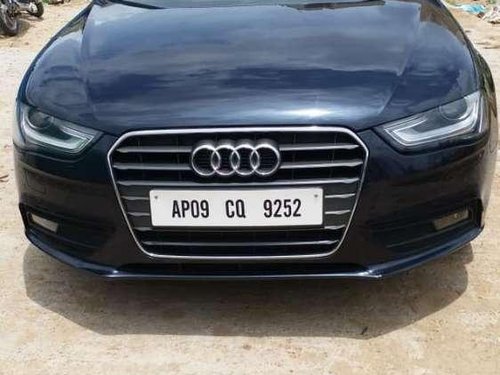 Used Audi A4 2013 AT for sale in Hyderabad 