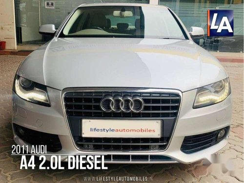 Used Audi A4 2.0 TDi 2011 AT for sale in Kolkata 