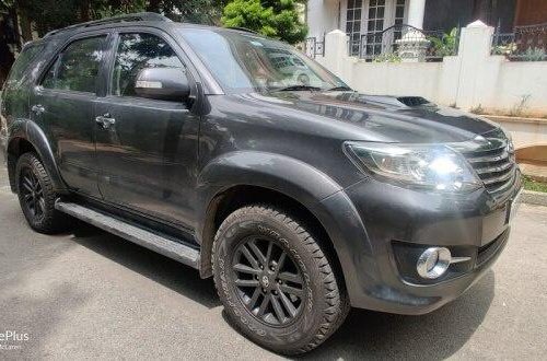 2015 Toyota Fortuner 4x4 AT for sale in Bangalore