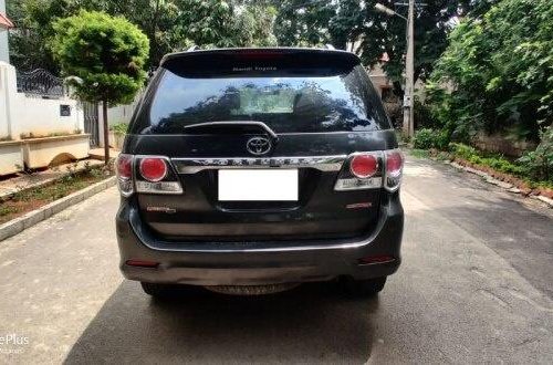 2015 Toyota Fortuner 4x4 AT for sale in Bangalore