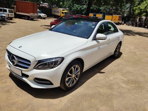 2015 Mercedes Benz C-Class 220 CDI AT for sale in Hyderabad