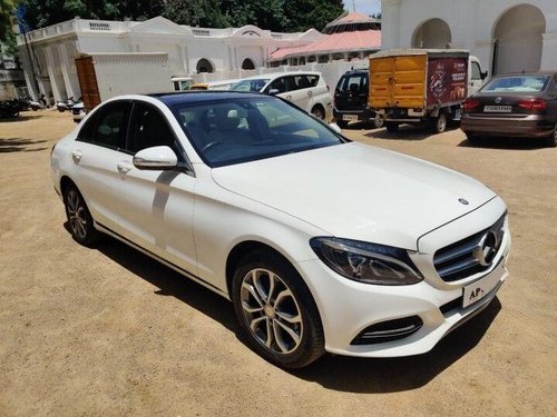 2015 Mercedes Benz C-Class 220 CDI AT for sale in Hyderabad