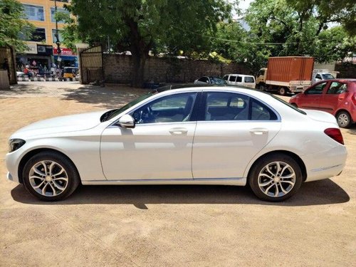 2015 Mercedes Benz C-Class 220 CDI AT for sale in Hyderabad