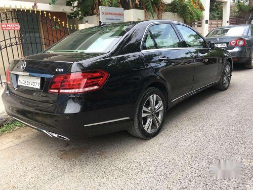 Used 2016 Mercedes Benz E Class AT for sale in Chennai
