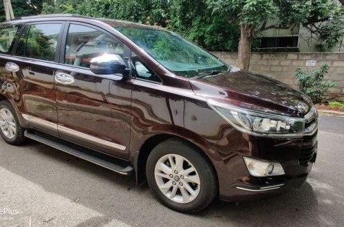 Used 2018 Toyota Innova Crysta 2.8 GX AT for sale in Bangalore