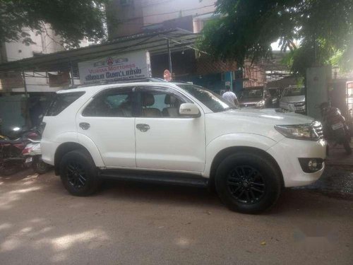 Used Toyota Fortuner 2015 MT for sale in Chennai