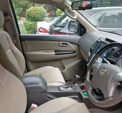 Used 2012 Toyota Fortuner AT for sale in New Delhi