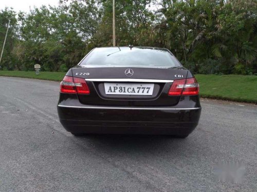 2012 Mercedes Benz E Class AT for sale in Hyderabad 