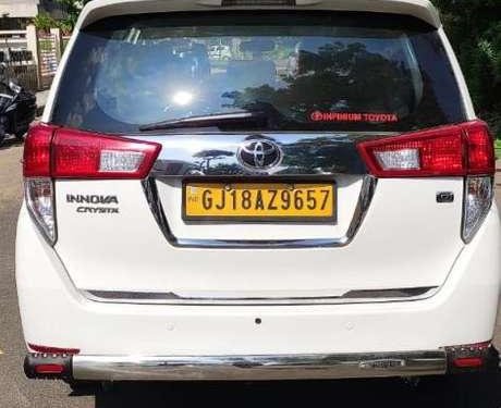 2018 Toyota Innova Crysta MT for sale in Ahmedabad 