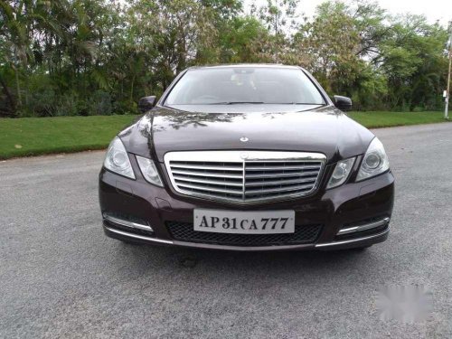 2012 Mercedes Benz E Class AT for sale in Hyderabad 