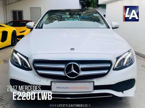 Mercedes Benz E Class 2017 AT for sale in Kolkata