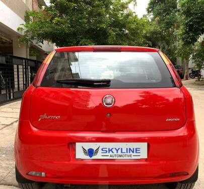 2014 Fiat Punto 1.3 Emotion MT for sale in Bangalore