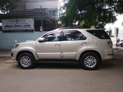 2014 Toyota Fortuner 4x4 MT for sale in Chennai 