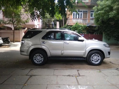 2014 Toyota Fortuner 4x4 MT for sale in Chennai 