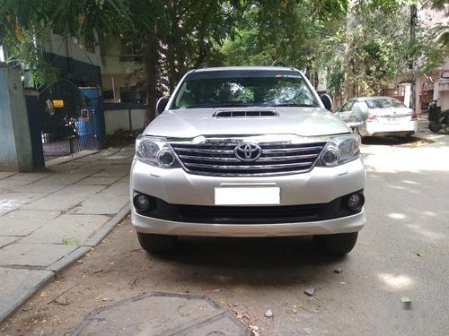 2014 Toyota Fortuner 4x4 MT for sale in Chennai 