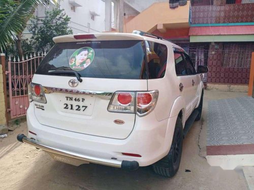 Used 2012 Toyota Fortuner MT for sale in Thanjavur 