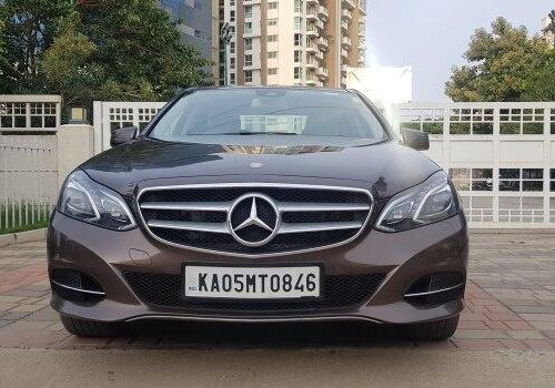 Used 2016 Mercedes Benz E Class AT for sale in Bangalore