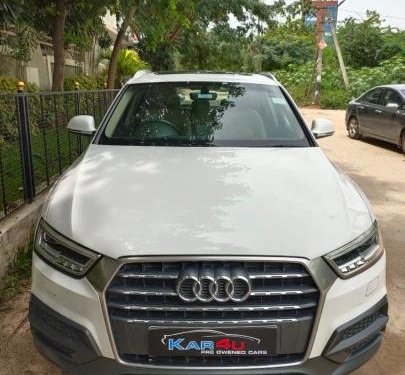 2017 Audi Q3 30 TFSI Premium FWD AT in Hyderabad