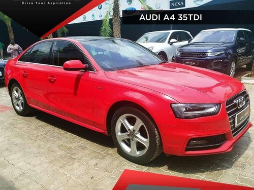 Used 2016 Audi A4 35 TDI Premium AT for sale in Chennai