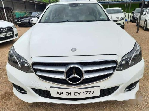 Used 2014 Mercedes Benz E Class AT for sale in Hyderabad