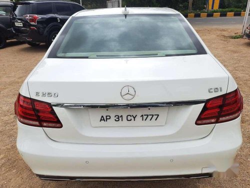 Used 2014 Mercedes Benz E Class AT for sale in Hyderabad