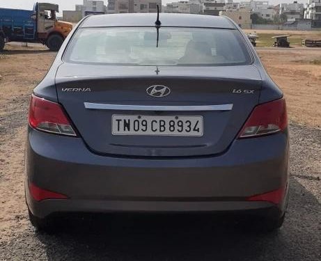 Used Hyundai Verna SX Opt 2015 MT for sale in Chennai